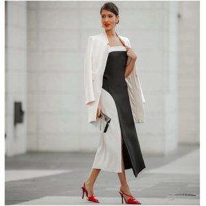 NWT Zara LTD Wool Blend Combination Dress